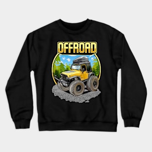 Jeep Offroad Crewneck Sweatshirt